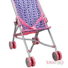 Katlanabilir Metal Bebek Puseti (Baston Oyuncak Bebek Arabası)