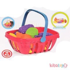 Meyve Sepeti (Alışveriş Market Seti) Kitatoys