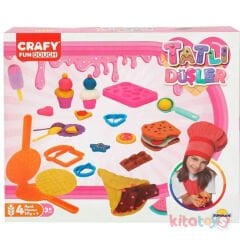 Tatlı Düşler Oyun Hamuru Seti 22 Parça (Kalıpları Kalıbı)