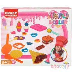 Tatlı Düşler Oyun Hamuru Seti 22 Parça (Kalıpları Kalıbı)