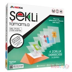 Şekli Tamamla (Redka) RD5258 Akıl Zeka Beceri Oyunu