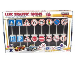 Anaokulu Malzemeleri Trafik İşaretleri 16 Parça