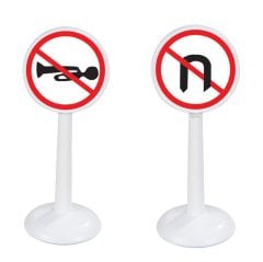 Anaokulu Malzemeleri Trafik İşaretleri 16 Parça