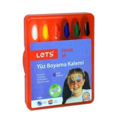 Lets Yüz Boyası 6 Renk-6806 Boyama