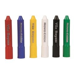 Yüz Boyası 6'Lı Ruj Kalem Tipi Boyama