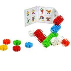 Çarklı Puzzle 100 Parça (Eğitici Oyuncak) 416