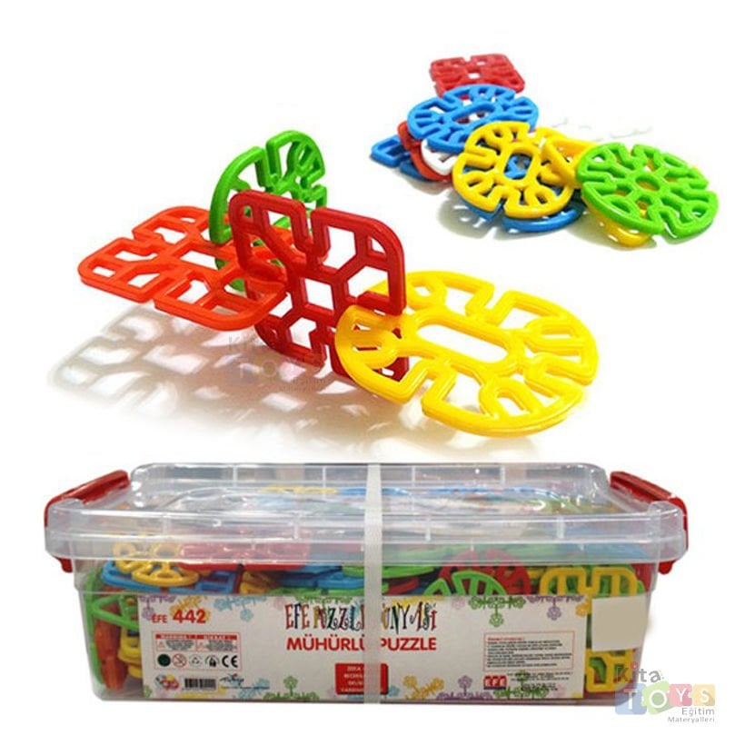 Motif-Mühürlü Puzzle 200 Parça Oyuncak