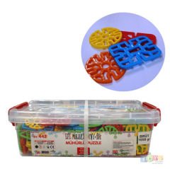 Motif-Mühürlü Puzzle 200 Parça Oyuncak