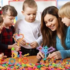 Kar Tanesi Molekül Yapı Taşları 250 Parça (Atom Parçaları)