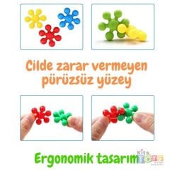 Kar Tanesi Molekül Yapı Taşları 250 Parça (Atom Parçaları)