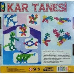 Kar Tanesi Molekül Yapı Taşları 250 Parça (Atom Parçaları)