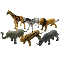 Vahşi Hayvanlar Seti 6 Parça (Orman) 15070616