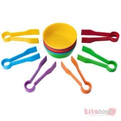 Aktarma Seti 6+6 (12 Parça) Kase Cımbız (Maşa) Seti