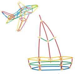 Flexi Bambu Çubuklar 300 Parça (Eğitim Ürünleri Boru) 03679