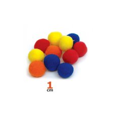 1 cm Ponpon 500 Adet (Sanat Kırtasiye Malzemesi)