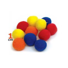 1 cm Ponpon 500 Adet (Sanat Kırtasiye Malzemesi)