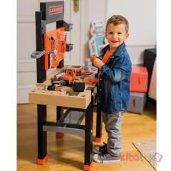 Black+Decker Tamir Tezgahı Seti Smoby (Oyuncak Bricolo Center Workbench Takımı) 7600360727