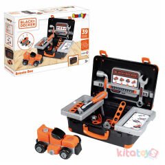 Black+Decker Tamir Çantası Seti (Oyuncak Alet Takımı) Bricolo Box 7600360904