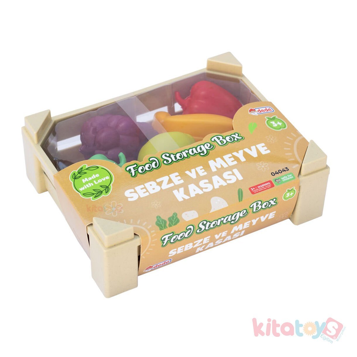 Sebze Meyve Kasası (Market Sandıklı Sepeti) 04043
