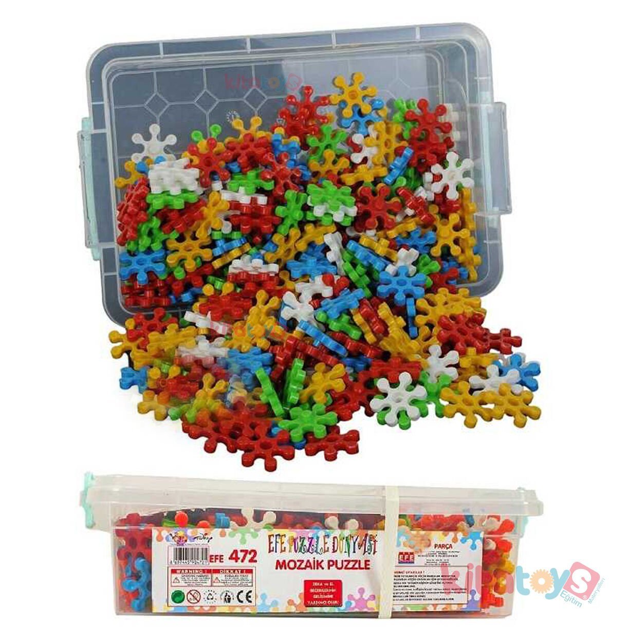 Mozaik Puzzle 240 Parça (Eğitici Oyuncak Lego) 472 Kod