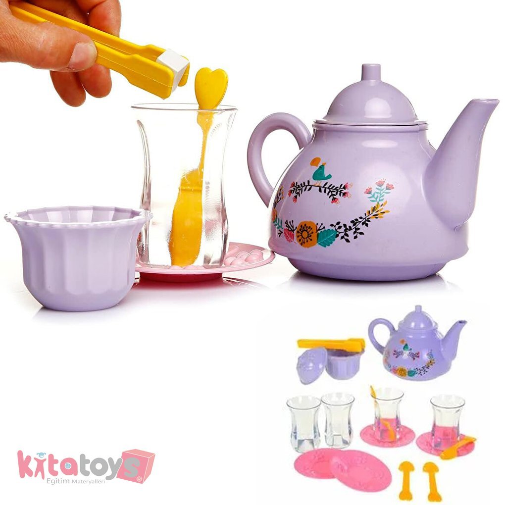 İnce Belli Çay Vakti Seti (Mutfak Oyuncakları) Birlik Toys