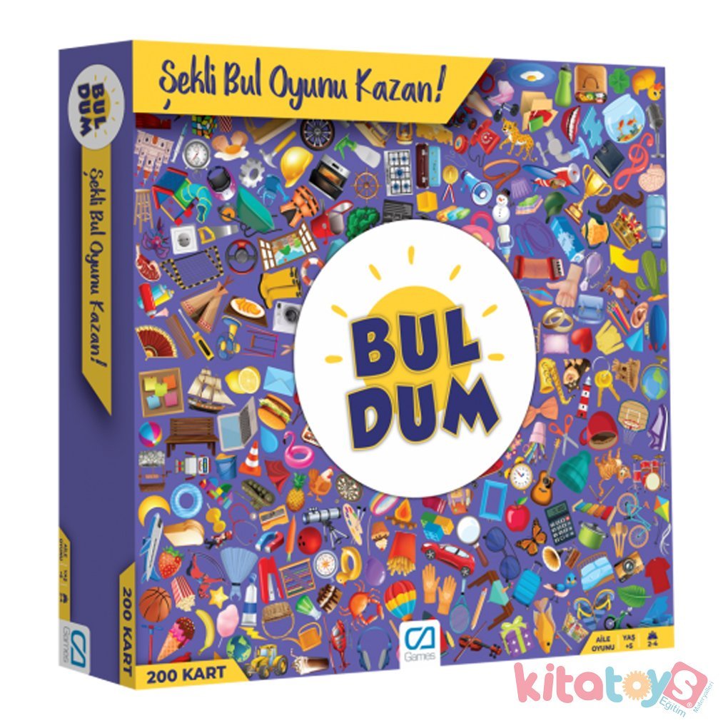 Buldum (Eğitici Oyun Kartları) 5111 Kart Oyunu