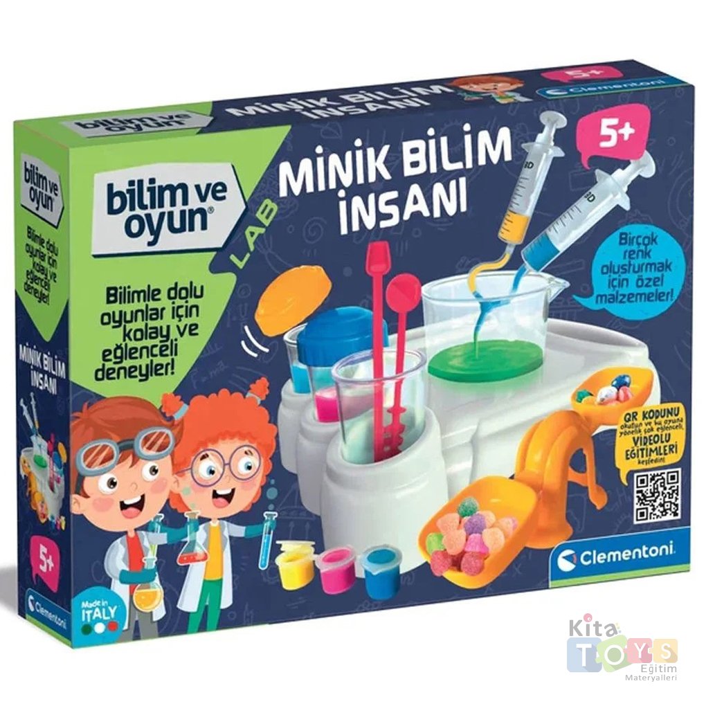 Minik Bilim İnsanı Seti 5 Yaş Clementoni 64196 Bilim Ve Oyun