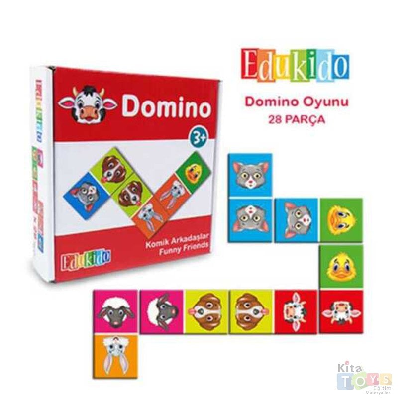 Domino Komik Arkadaşlar Kart Oyunu (Anaokulu Oyuncakları) 3010