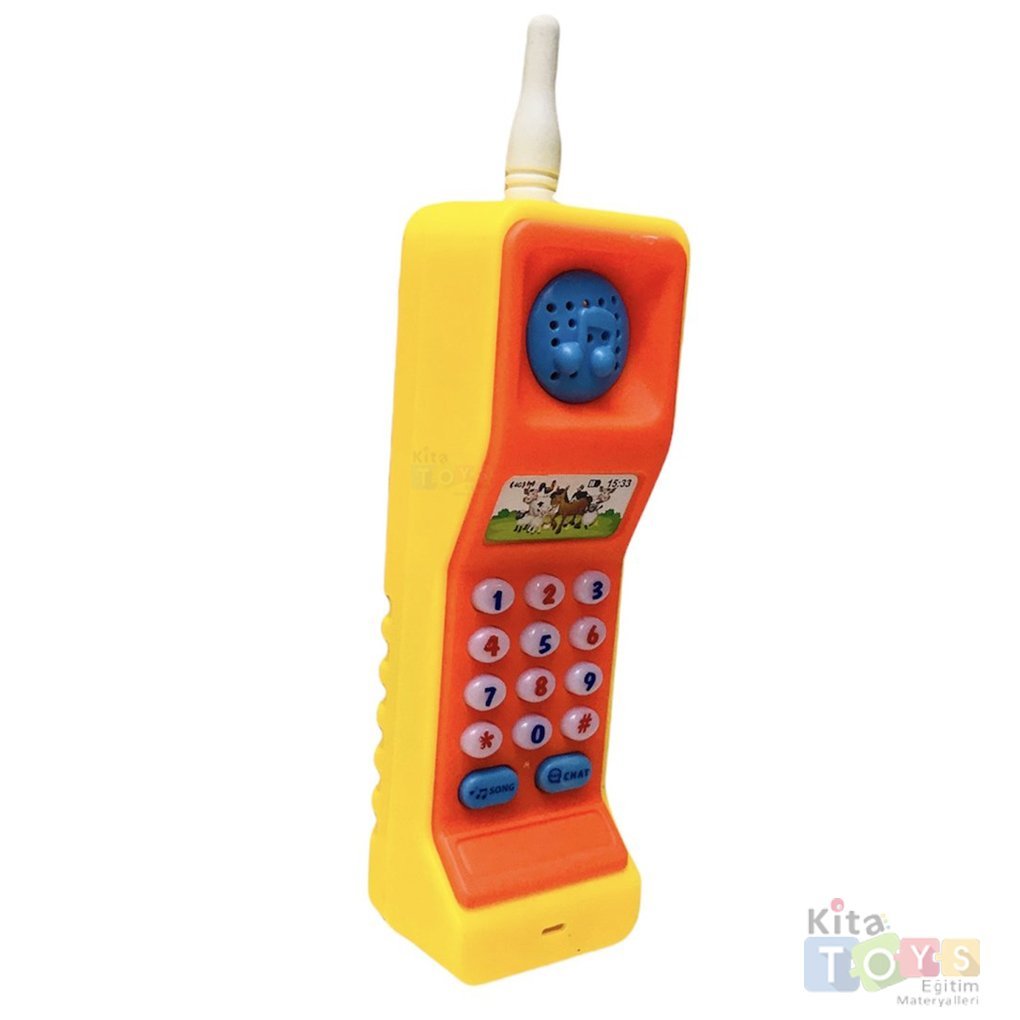 Telefon (Sesli Işıklı Eğitici Elektronik Oyuncak) Plastik