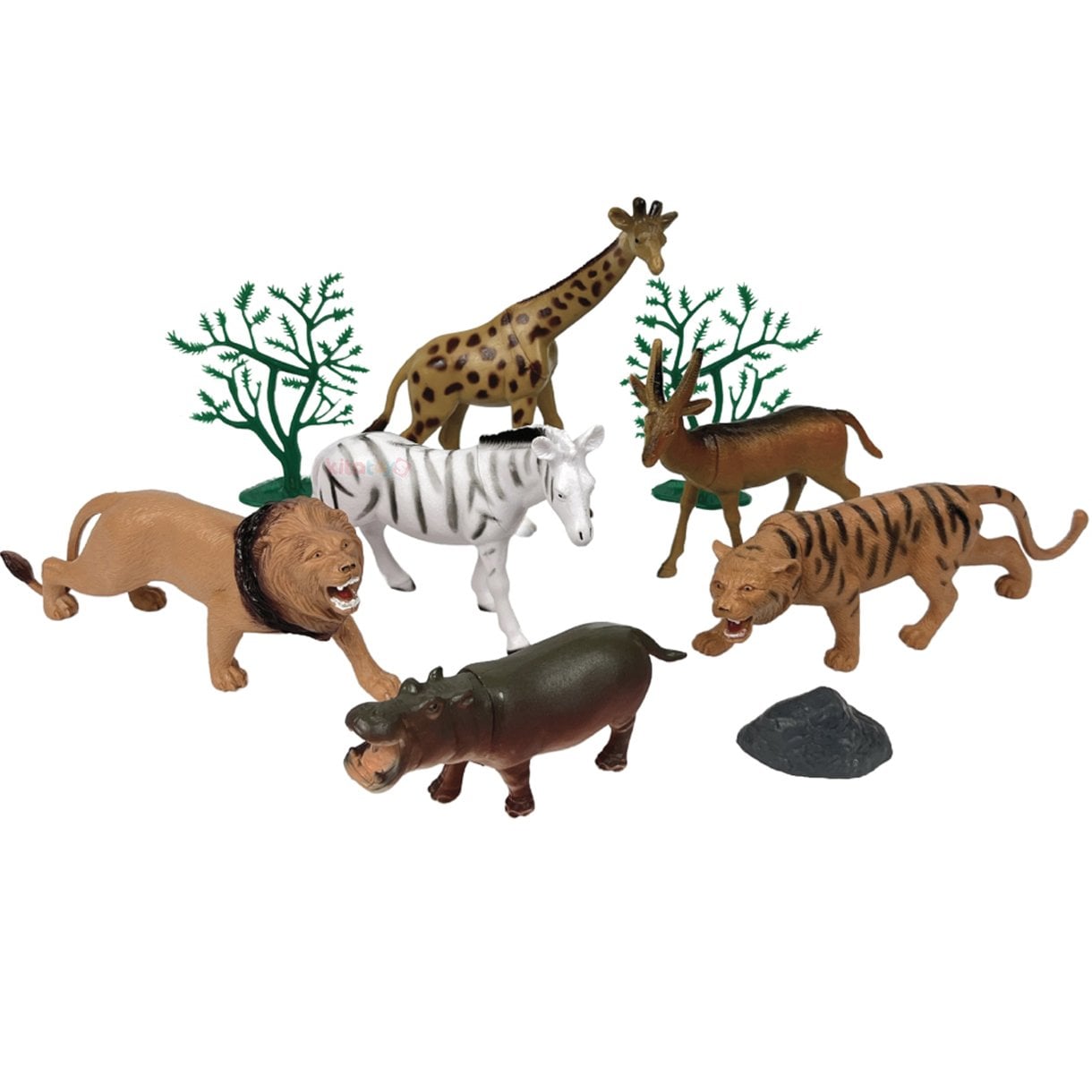 Vahşi Hayvanlar Seti 9 Parça (Oyuncak Orman Hayvanları) BÜYÜK