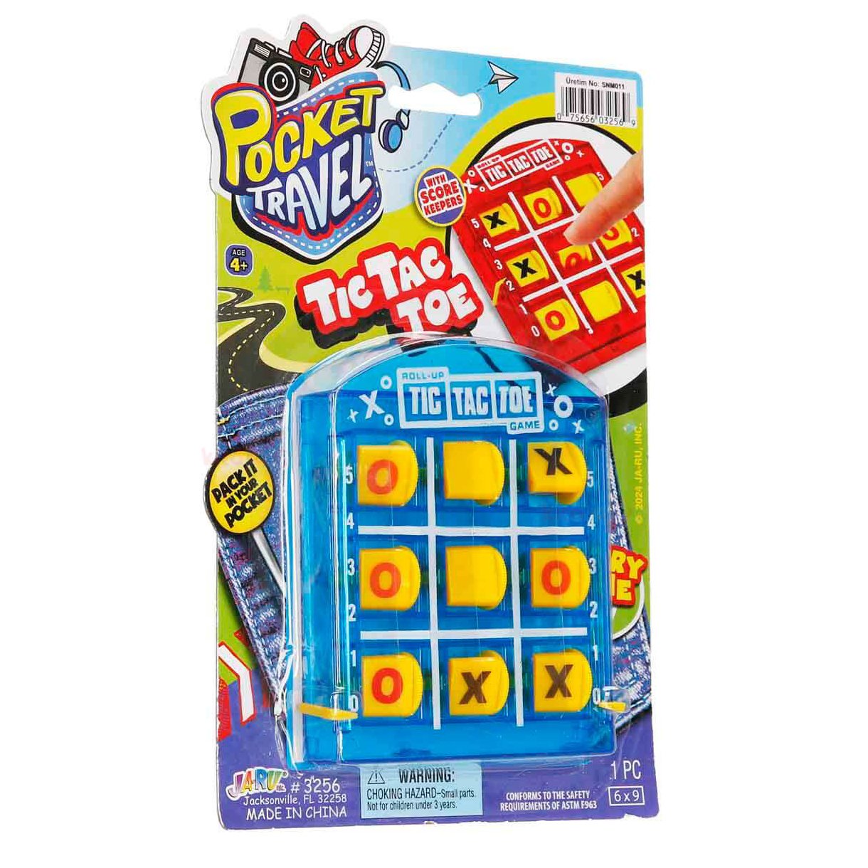 XOX Oyunu (Pocket Travel Tic Tac Toe) Oyuncak SOS