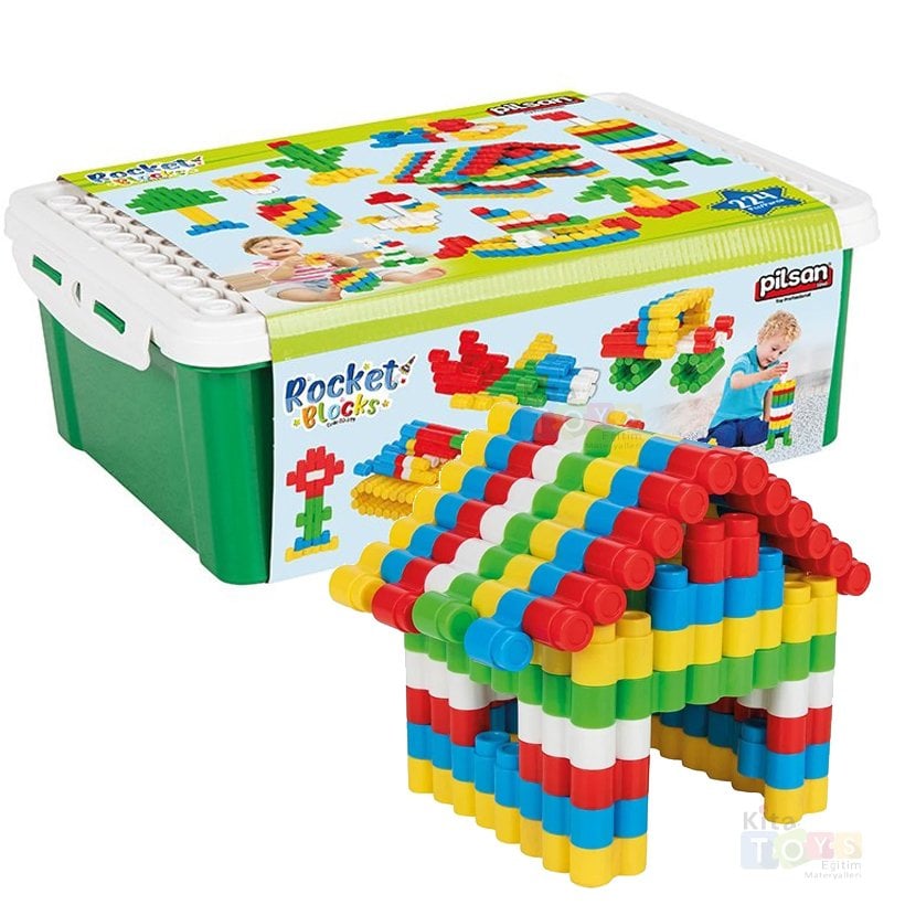 Roket Bloklar 224 Parça (Rocket Lego Yapı Oyuncakları) 03 599