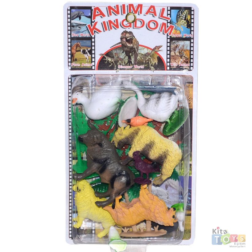 Evcil Hayvanlar Seti (Oyuncak Plastik Hayvanları)