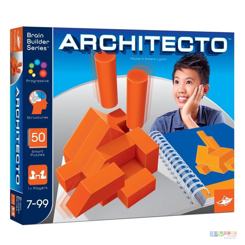 Architecto-3D Boyutlu (Eğitici Akıl Zeka Oyunu) Foxmind