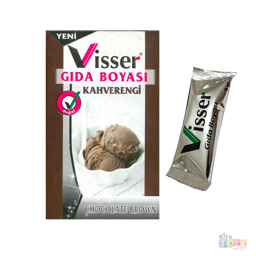 Kahverengi Gıda BOYASI (Toz) Visser