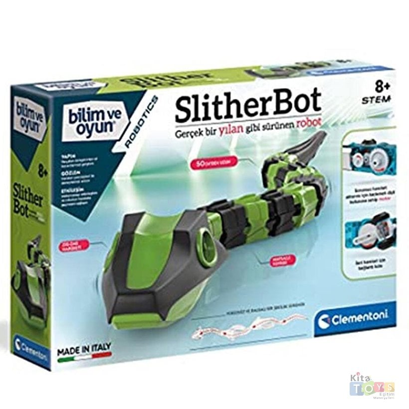 Slitherbot Robot (STEM /Robotik Bilimsel Oyuncak) Clementoni 64467