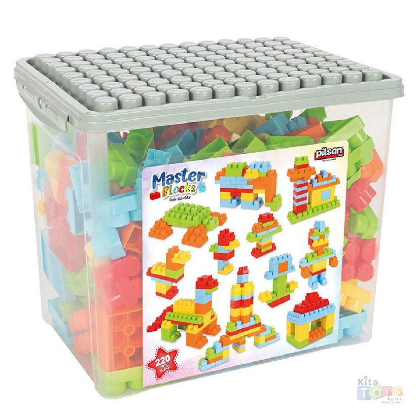 Master Bloklar 224 Parça (Lego Yapı Oyuncakları)