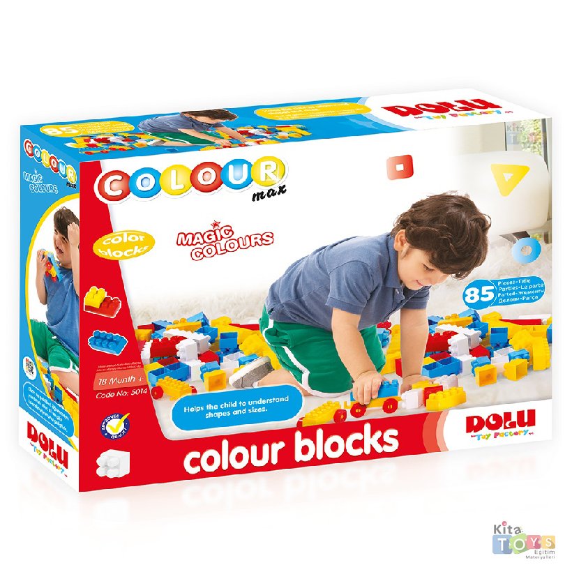 Lego Bloklar 85 Parça Kutuda 5014 Mini Dolu