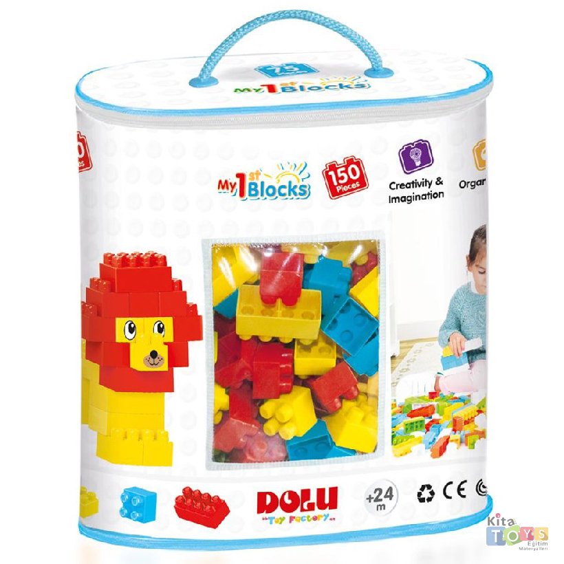 Torbada Lego Bloklar 150 Parça 5017 Mini Dolu