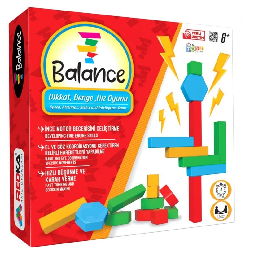 Balance (Dikkat-Denge Oyunu) Ahşap-Eğitici 5288