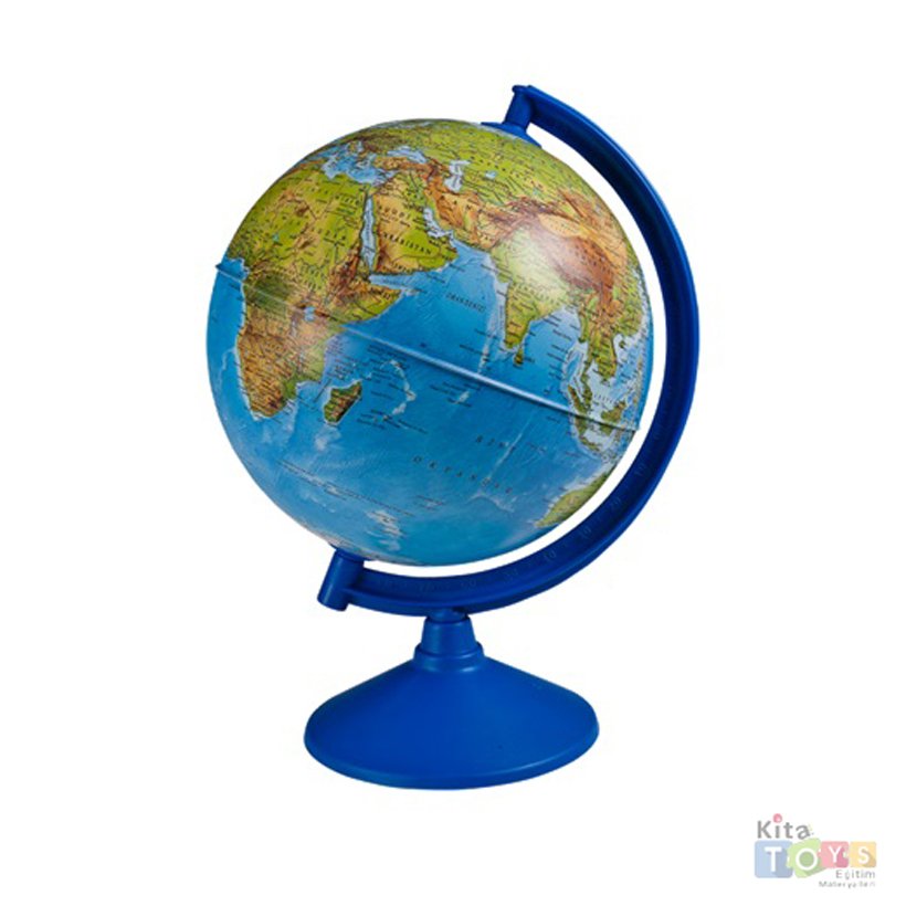 Dünya Fiziki 20 cm (Küre) Maketi-Gürbüz