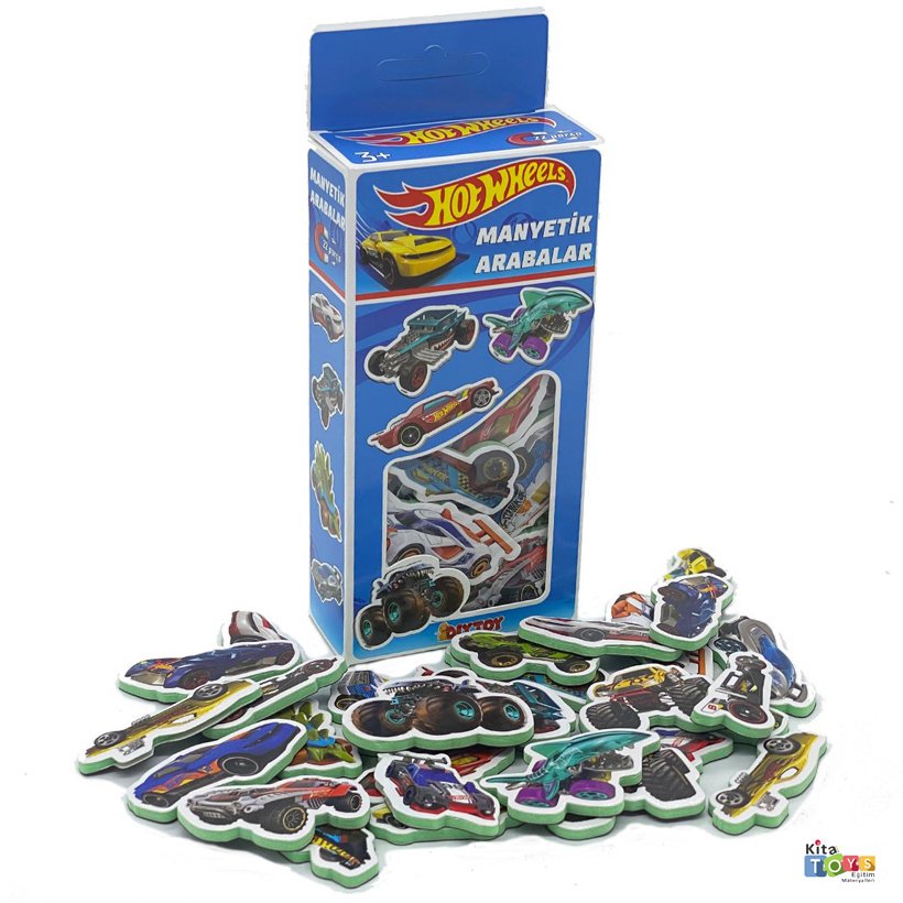 Manyetik HOTWHEELS 22 Parça (Arabalar) Magnet