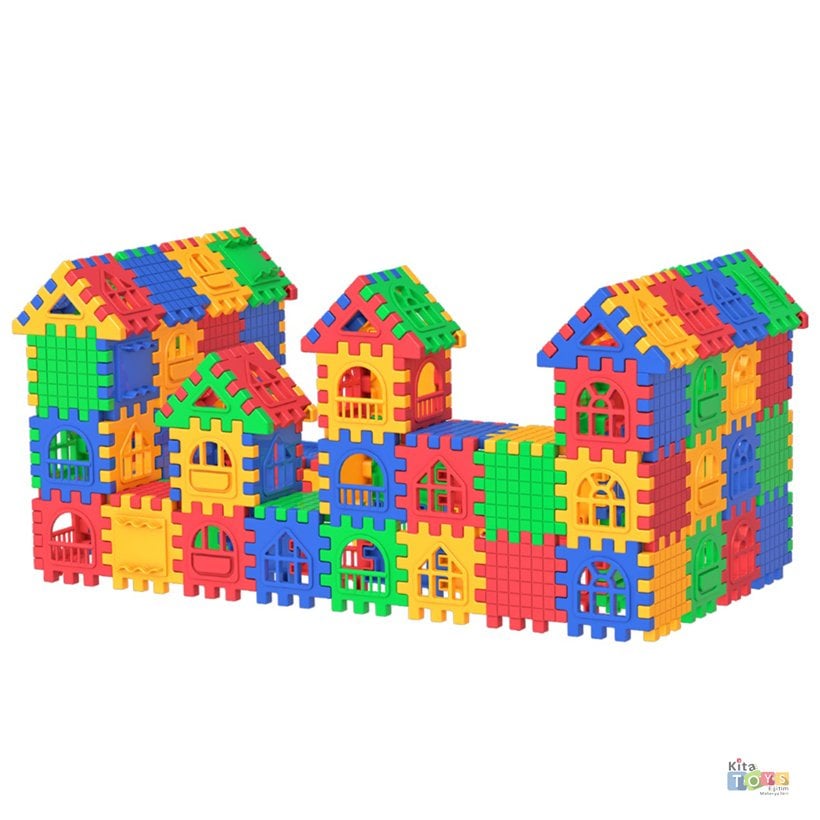 Puzzle City 128 Parça (Eğitici Oyuncak) 03703