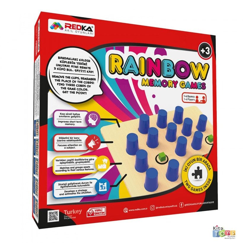 Rainbow Zeka ve Strateji Oyunu (Memory Oyuncak) 5440 Redka