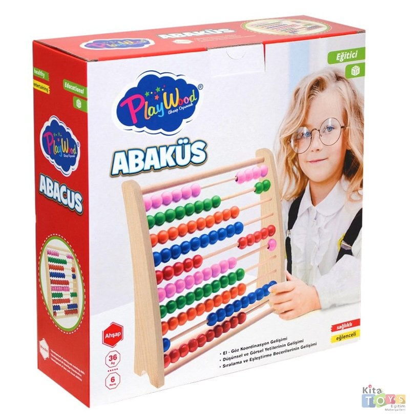 Ahşap Abaküs 100 Lü Eğitici Anaokulu Oyuncakları olarak talep edilen materyaldir. Düşünerek sayı sayma aracıdır. Eğitici anaokulu oyuncakları 