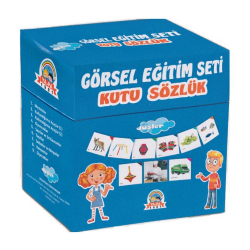 Görsel Eğitim Seti Ya-Pa (Kutu Sözlük) Düşler