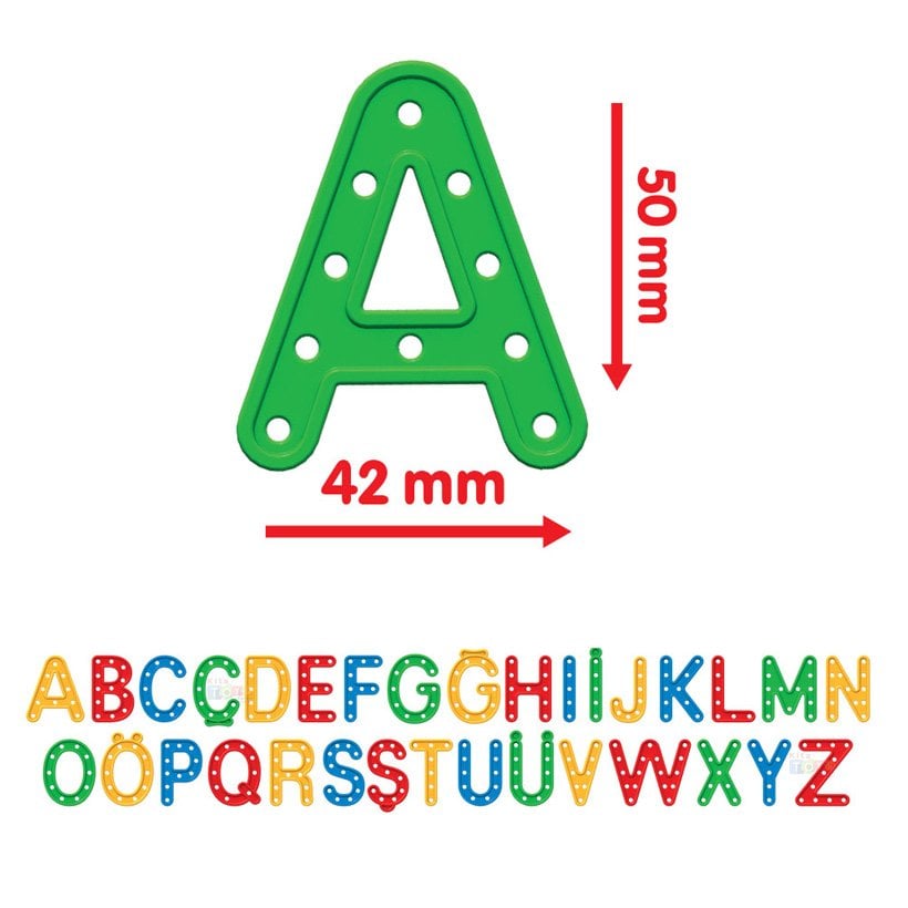 Harflerle Aktivite (İpli Eğitici Oyuncak) 03673