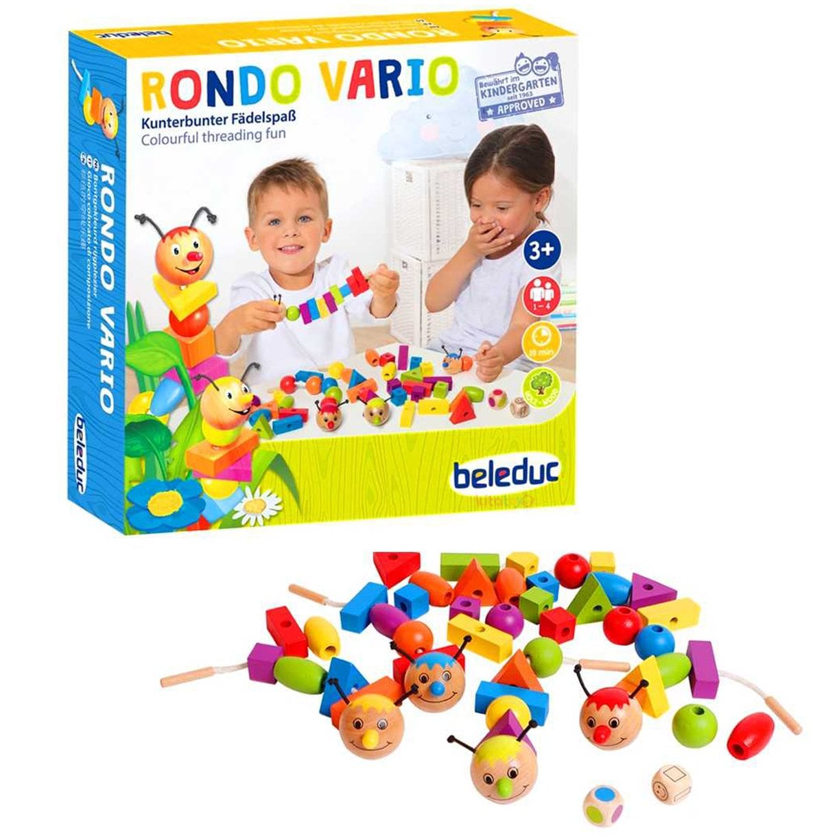 Rondo Vario Oyunu (İpe Dizme Geometrik Boncuk) 22481 Beleduc