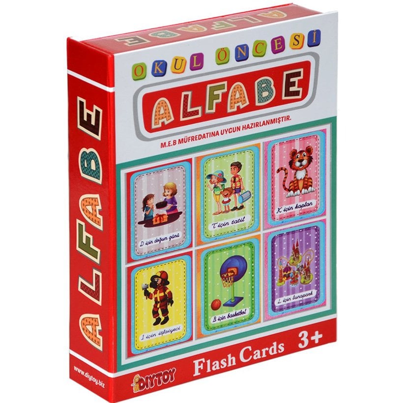 Okul Öncesi ALFABE Flash Kart 1178