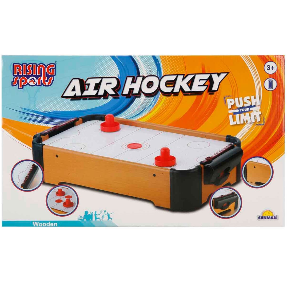 Ahşap Masaüstü Hava Hokeyi (Rising Sports Oyuncak 4560)